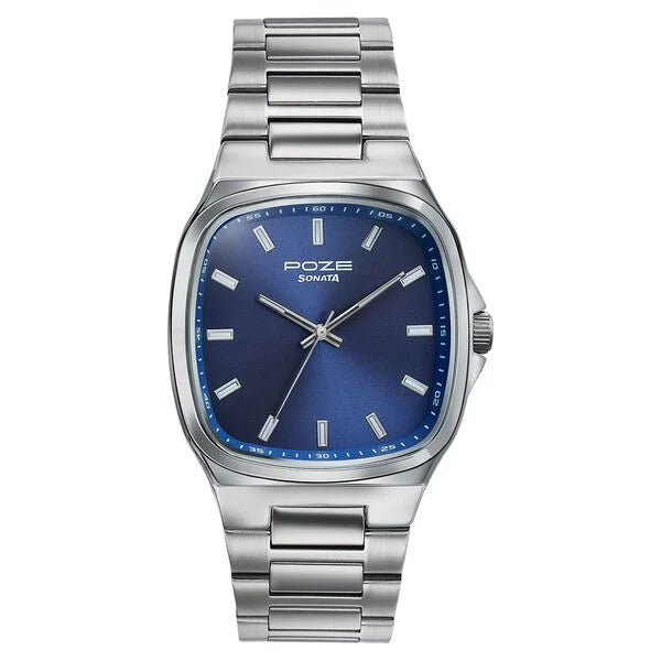 Poze By Sonata Quartz Analog Watch For Men - SP70112SM01W