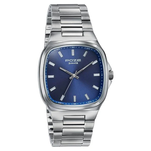 Poze By Sonata Quartz Analog Watch For Men - SP70112SM01W