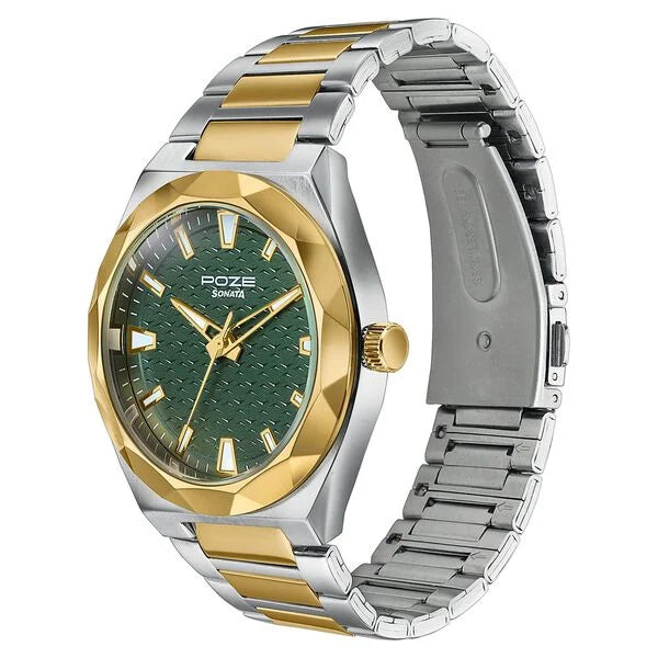 Poze By Sonata Quartz Analog Watch For Men - SP70113BM01W