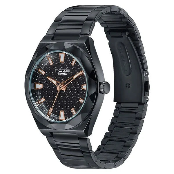 Poze By Sonata Quartz Analog Watch For Men - SP70113NM01W
