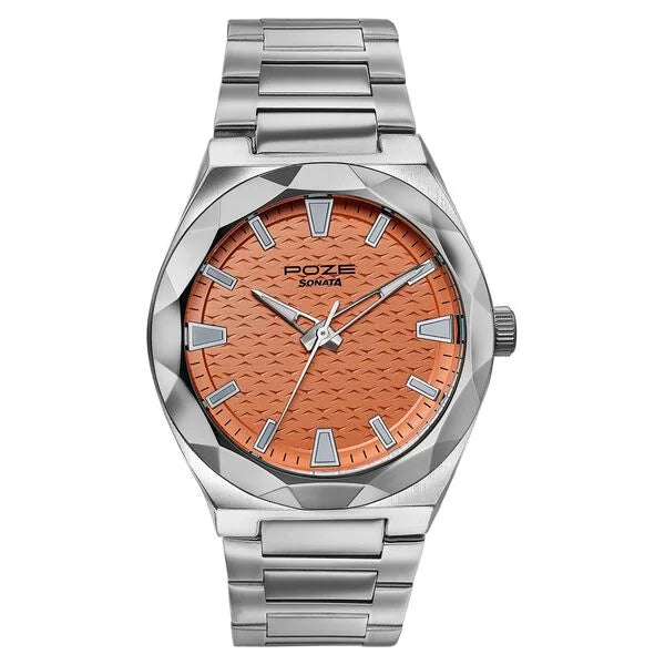 Poze By Sonata Quartz Analog Watch For Men - SP70113SM01W