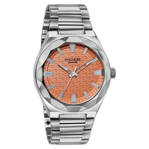 Poze By Sonata Quartz Analog Watch For Men - SP70113SM01W