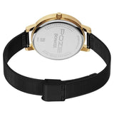 Sonata Poze by Sonata Quartz Analog Black Dial Stainless Steel Strap Watch for Women SP80019KM01W