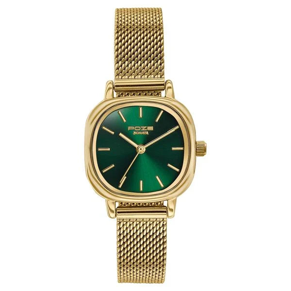 Poze By Sonata Quartz Analog Watch For Women SP80024YM02W