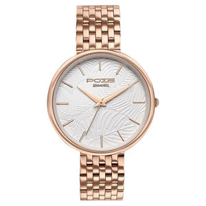 Sonata Poze Quartz Analog Watch For Women sp80113wm03 - KRISHNA WATCH COMPANY