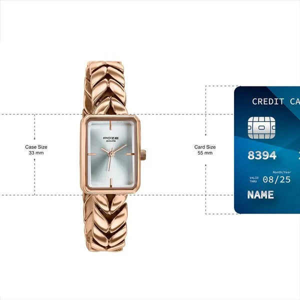 Poze By Sonata Quartz Analog Watch For Women - 80142WM01W