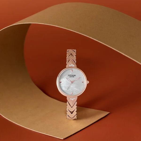 Poze By Sonata Quartz Analog Watch For Women sp80149wm01w