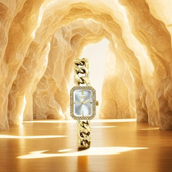 Poze By Sonata Quartz Analog Watch For Women sp80157ym01