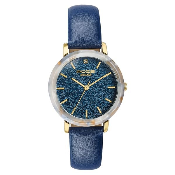 Poze By Sonata Quartz Analog Watch For Women SP80165KL02W - KRISHNA WATCH COMPANY