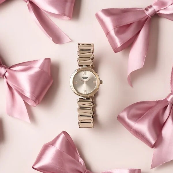 Poze By Sonata Quartz Analog Watch For Women SP80172WM01W - KRISHNA WATCH COMPANY