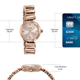 Poze By Sonata Quartz Analog Watch For Women SP80172WM01W - KRISHNA WATCH COMPANY