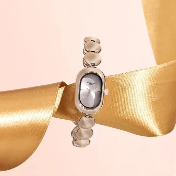 Poze By Sonata Quartz Analog Watch For Women SP80173WM01W - KRISHNA WATCH COMPANY