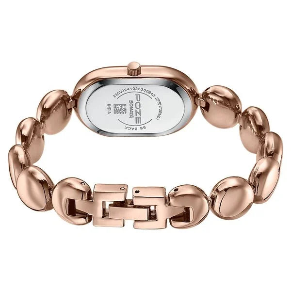 Poze By Sonata Quartz Analog Watch For Women SP80173WM01W