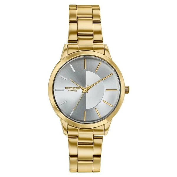 Poze By Sonata Quartz Analog Watch For Women sp80185ym01w