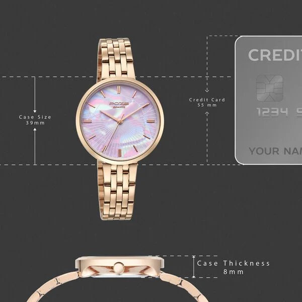 Poze By Sonata Quartz Analog Watch For Women sp80188wm01w