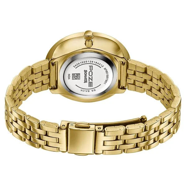 Poze By Sonata Quartz Analog Watch For Women sp80188ym01w