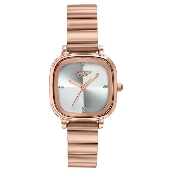 Poze By Sonata Quartz Analog Watch For Women sp80189wm01w