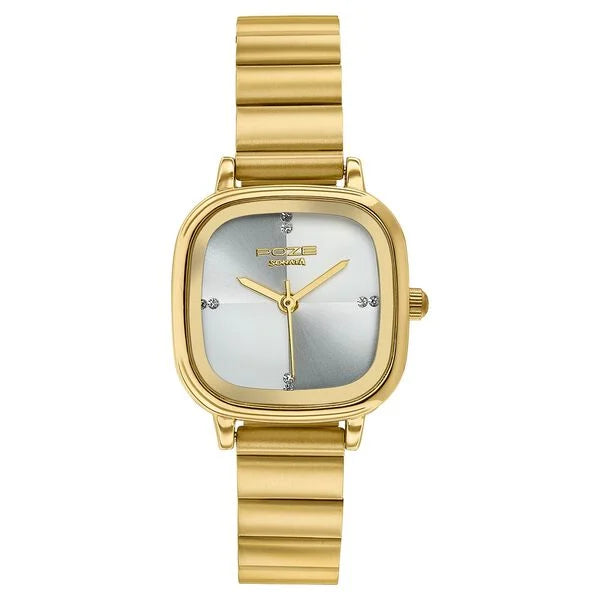 Poze By Sonata Quartz Analog Watch For Women sp80189ym01w