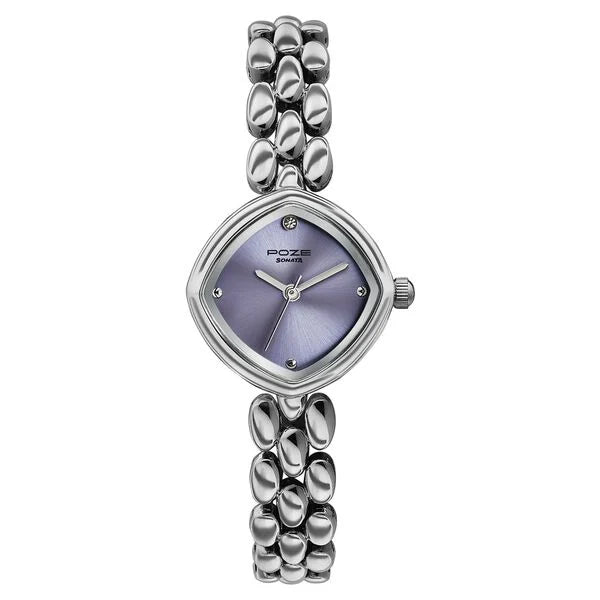 Sonata Poze Quartz Analog Watch For Women SP80191SM01W