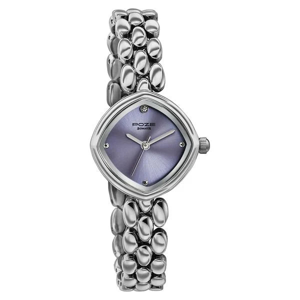 Sonata Poze Quartz Analog Watch For Women SP80191SM01W