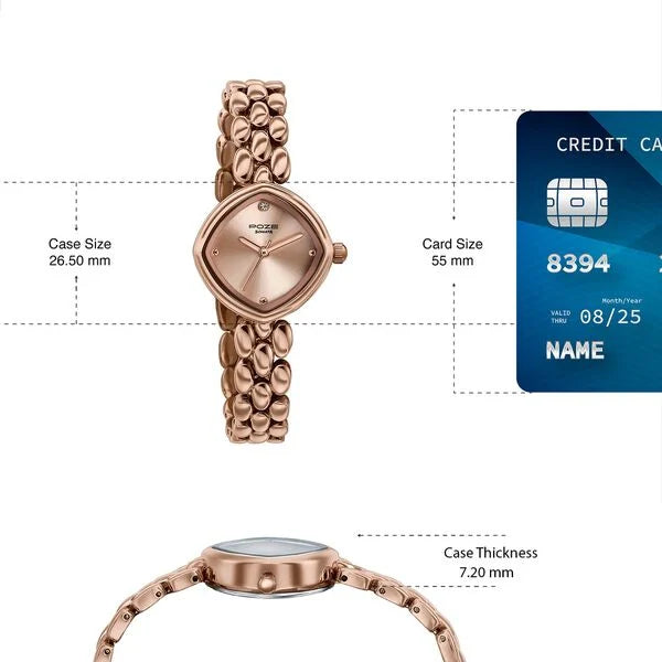 Sonata Poze Quartz Analog Watch For Women SP80191WM01W
