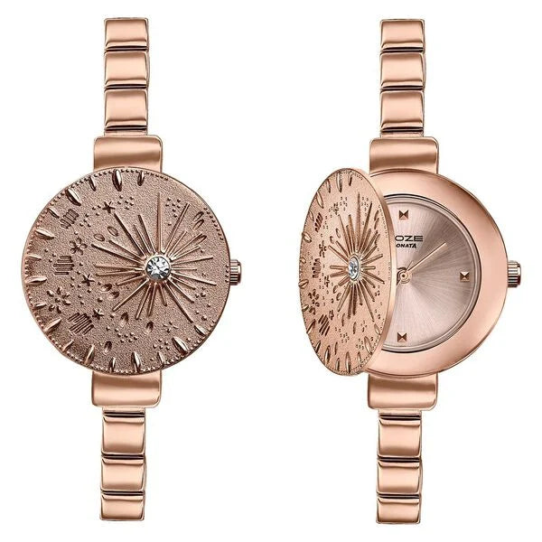 Sonata Poze Quartz Analog Watch For Women SP80193WM01W
