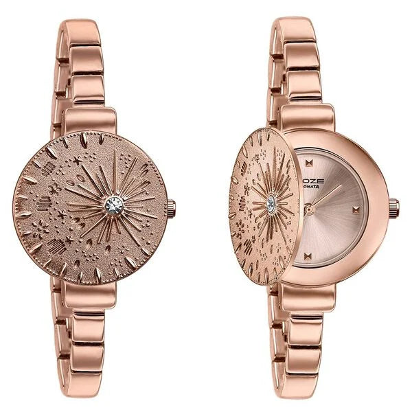 Sonata Poze Quartz Analog Watch For Women SP80193WM01W
