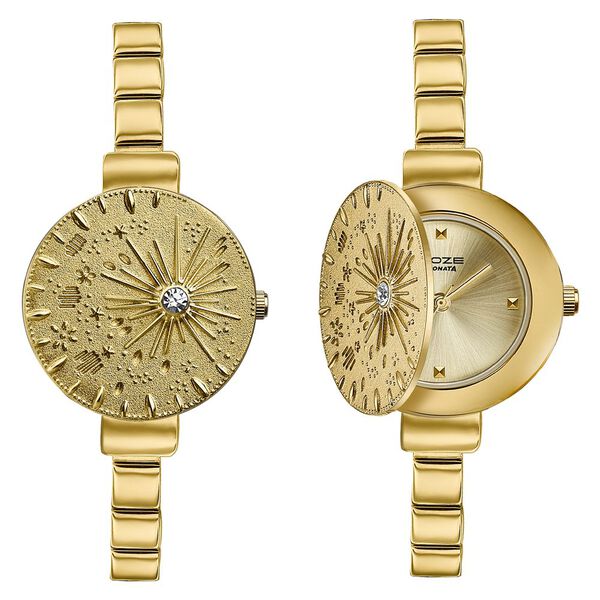 Sonata Poze Quartz Analog Watch For Women SP80193YM01W