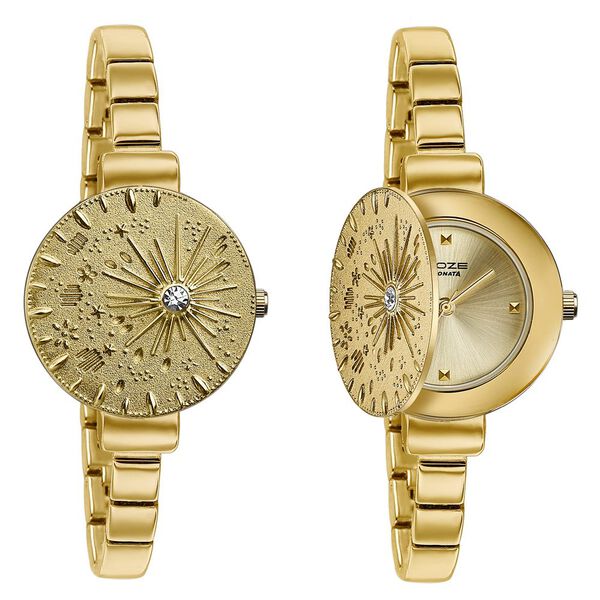 Sonata Poze Quartz Analog Watch For Women SP80193YM01W
