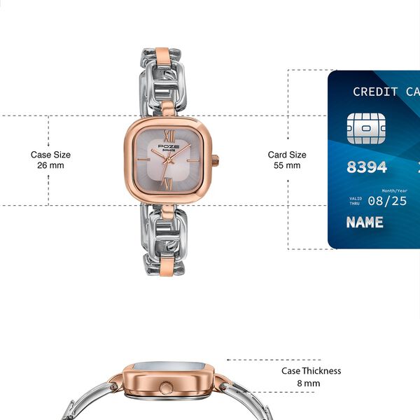 Sonata Poze Quartz Analog Watch For Women SP80194KM01W