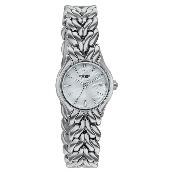 Sonata Poze Quartz Analog Watch For Women SP80195SM01W