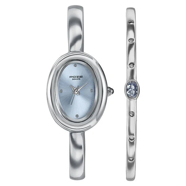 Sonata Poze Quartz Analog Watch For Women SP80197SM01WF