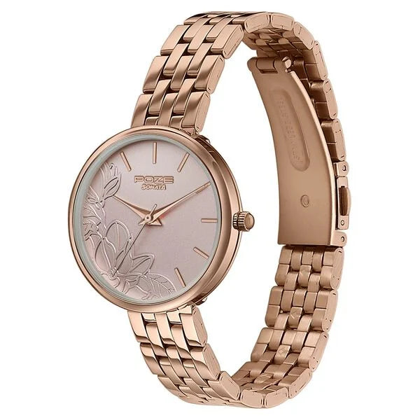 Poze By Sonata Quartz Analog Watch For Women SP80199WM01W