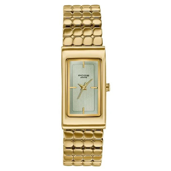 Sonata Poze Quartz Analog Watch For Women SP80201YM01W