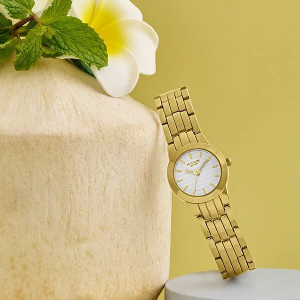 Sonata Poze Quartz Analog Watch For Women SP80202YM01W