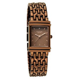 Poze By Sonata Quartz Analog Brown Dial Brown Metal Strap Watch For SP80216QM01W