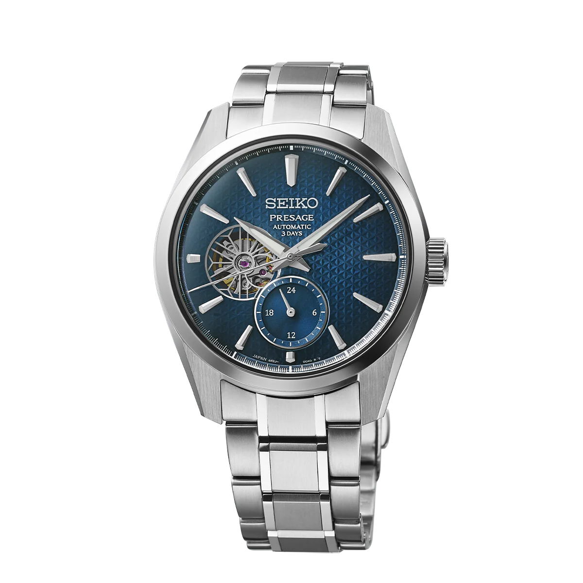 SEIKO Presage Ao Sharp-Edged Open Heart - SPB417J1 - KRISHNA WATCH COMPANY