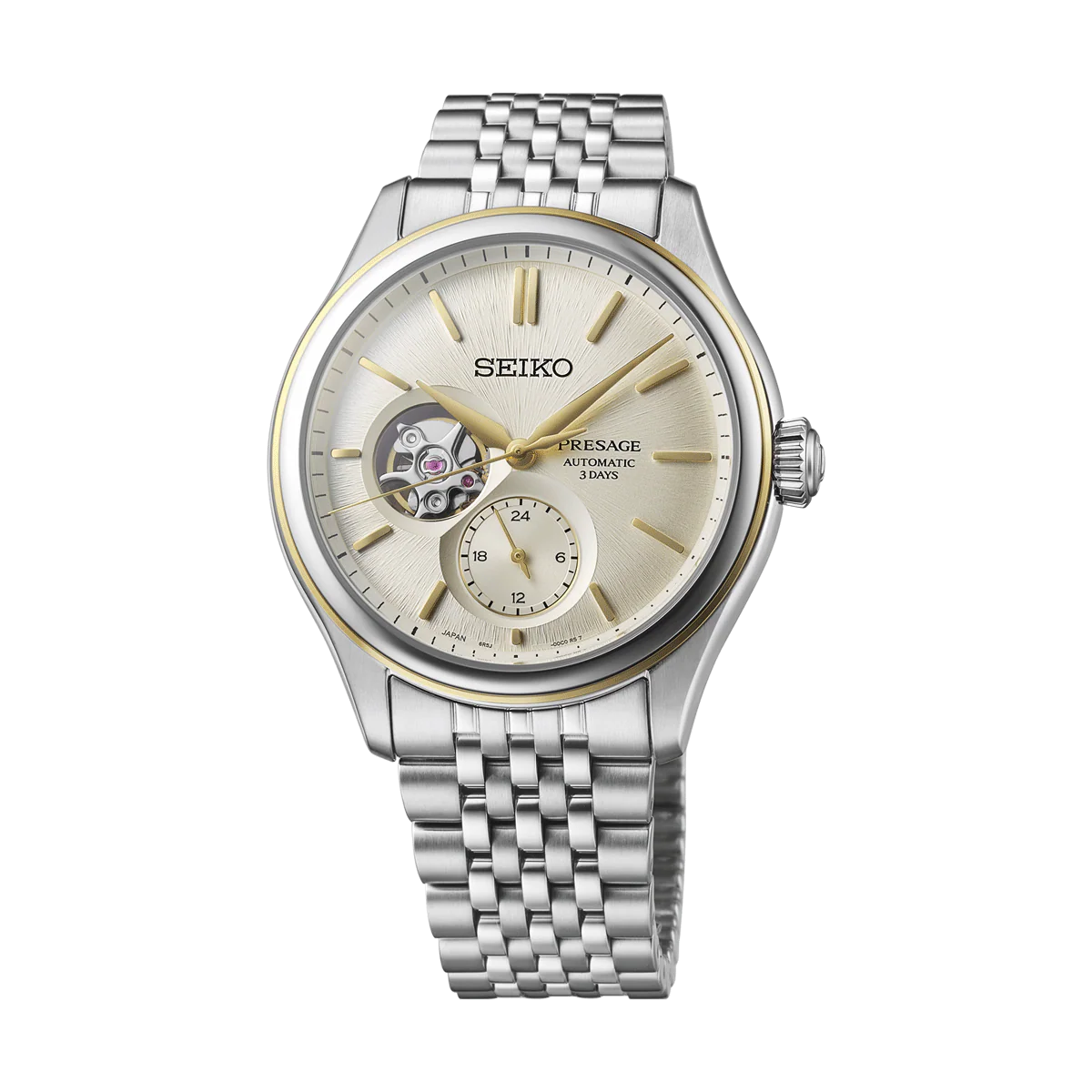 Seiko Presage Classic Cream Silk - SPB480J1 - KRISHNA WATCH COMPANY