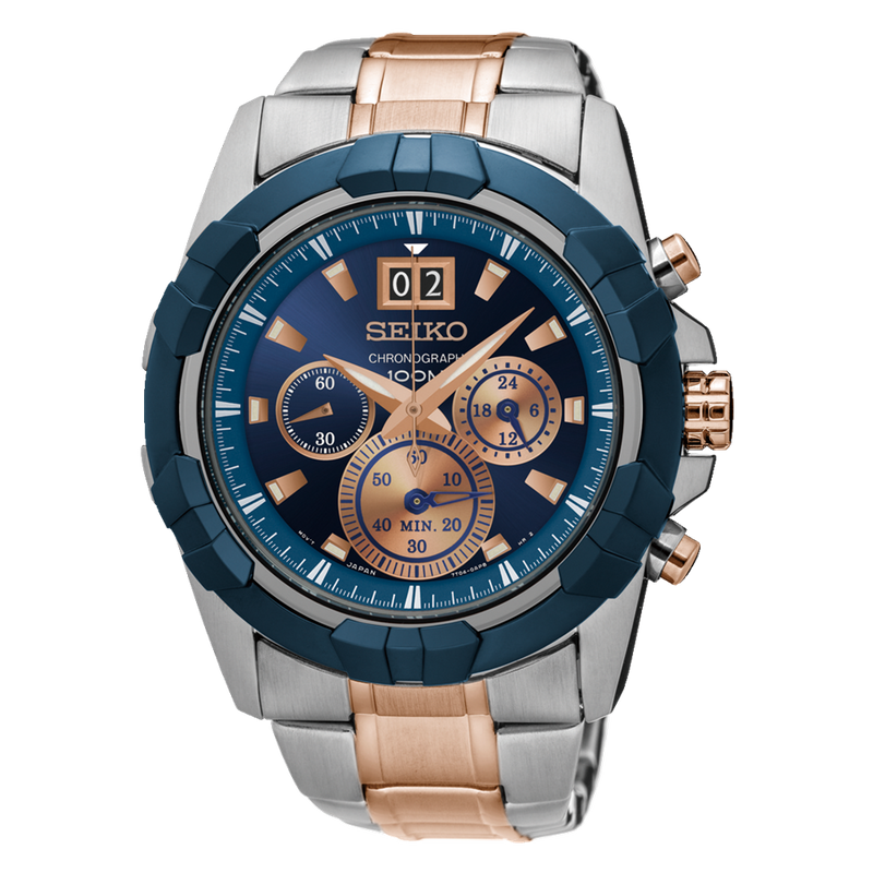 Seiko Analog Blue Dial Men's Watch-SPC227P1