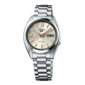 Seiko 5 Sports SNXS Beige Chinos Classic Sports - SRPK91K1 - KRISHNA WATCH COMPANY