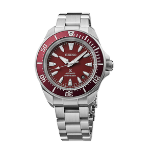 Seiko 5 Sports Prospex 4R Red Shog-urai Diver - SRPL11K1 - KRISHNA WATCH COMPANY