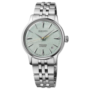 Seiko Presage ‘Frozen Mojito’ Diamond Cocktail Time - SRPL63J1 - KRISHNA WATCH COMPANY