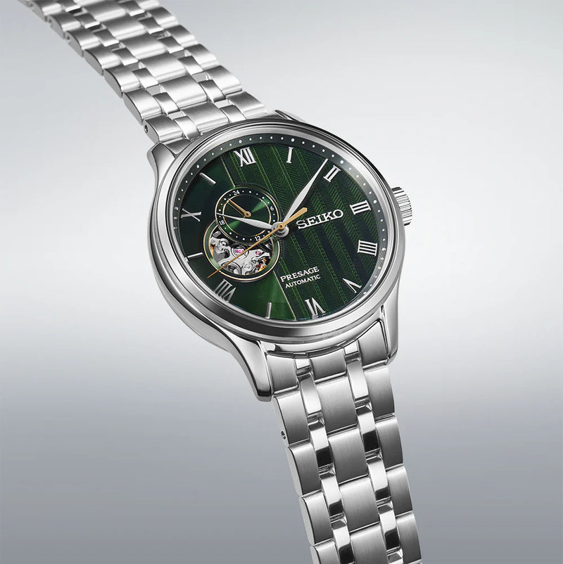 Seiko Presage ‘Japanese Zen Gardens’ in Fern green - SSA463J1 - KRISHNA WATCH COMPANY