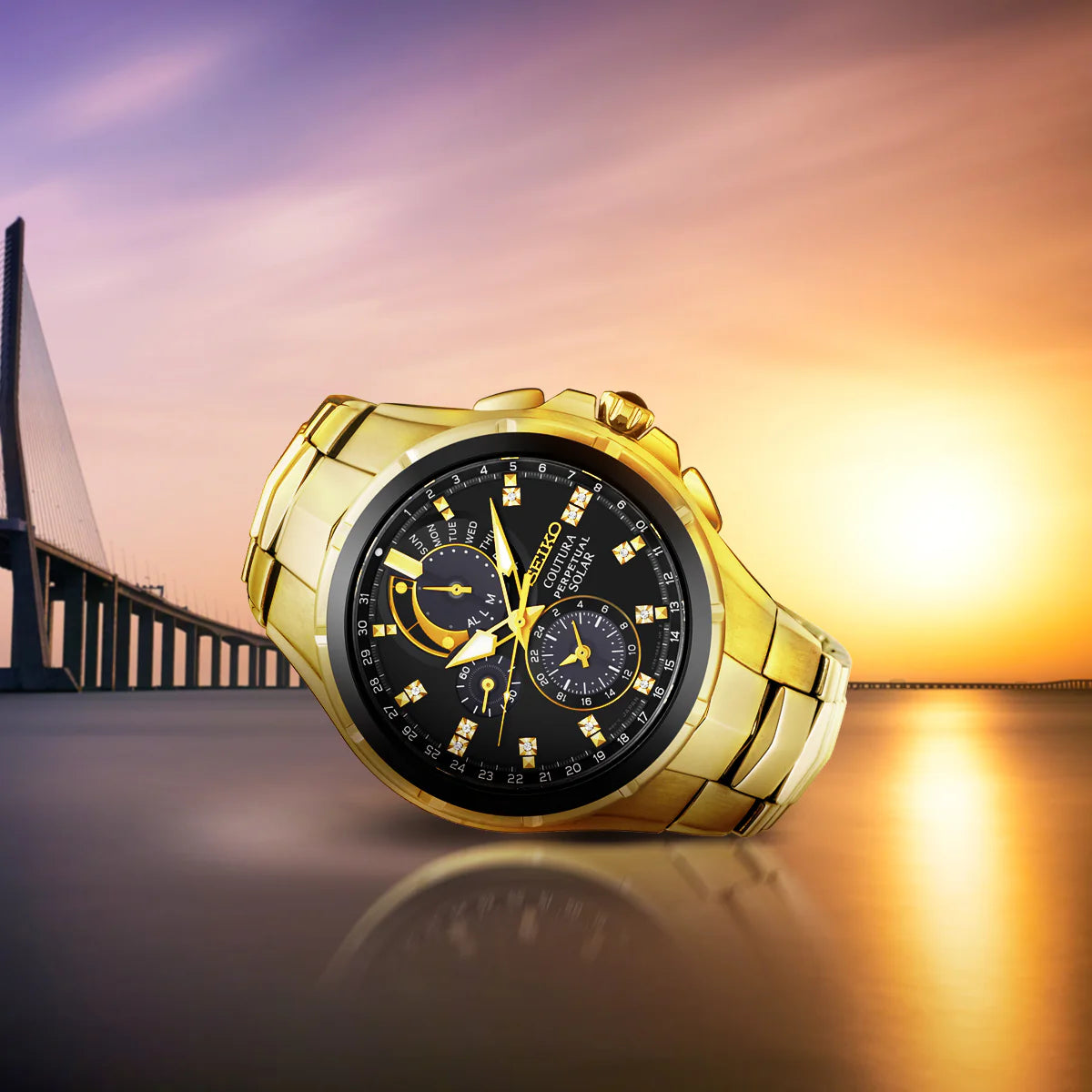 Seiko Coutura Chronograph Watch for Men SSC572P1