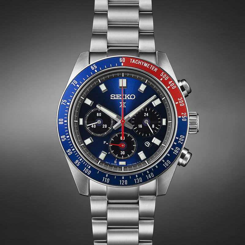 Seiko Prospex Speedtimer Go Large Solar Chronograph - SSC913P1 - KRISHNA WATCH COMPANY