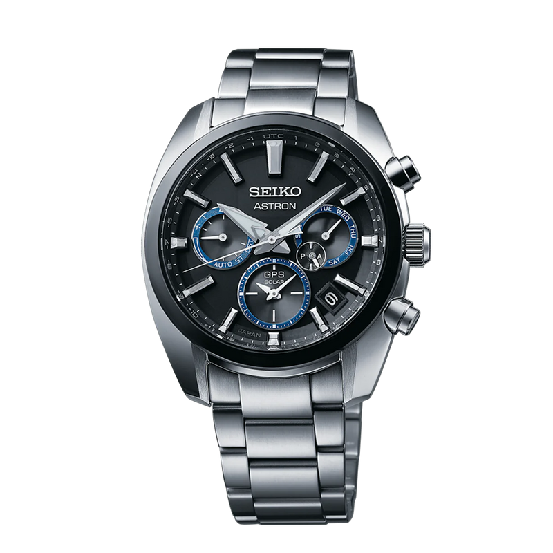 Seiko Astron GPS Solar Dual-time Watch - SSH053J1