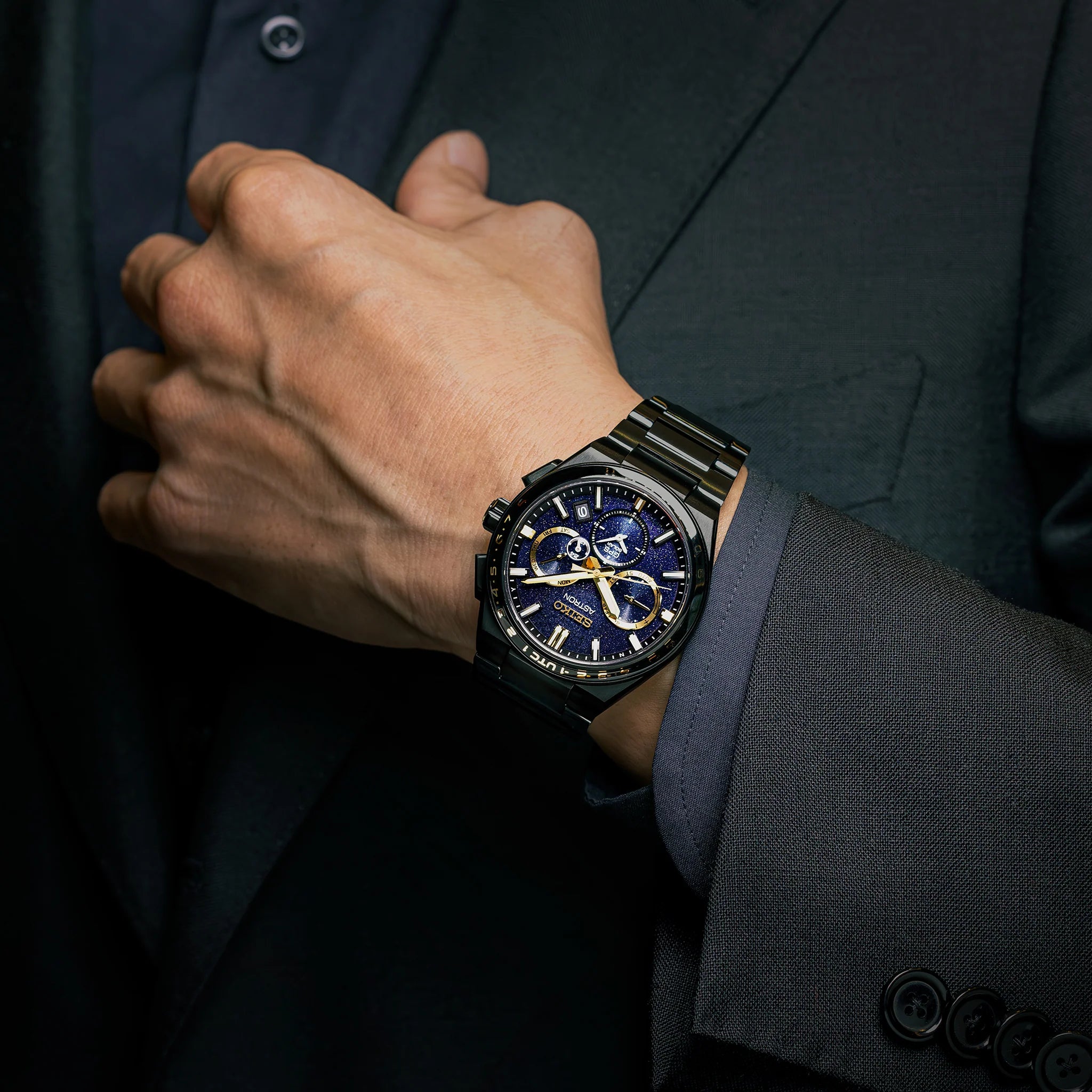 Seiko Astron Limited Edition Chronograph Watch for Men SSH145J1