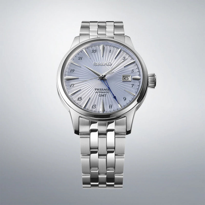 Seiko Presage Skydiving Cocktail Time GMT - SSK037J1 - KRISHNA WATCH COMPANY