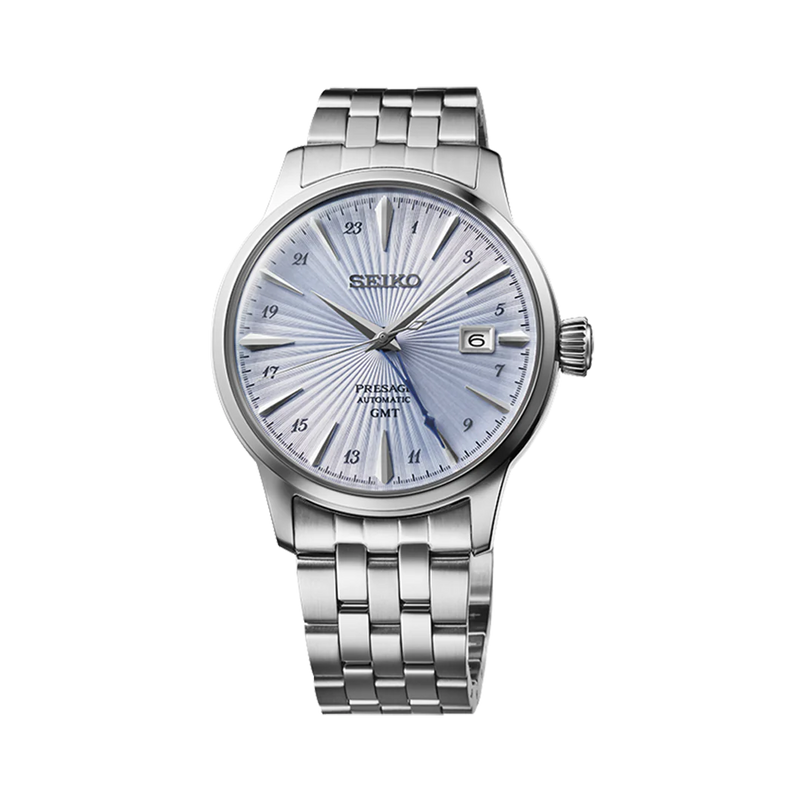 Seiko Presage Skydiving Cocktail Time GMT - SSK037J1 - KRISHNA WATCH COMPANY