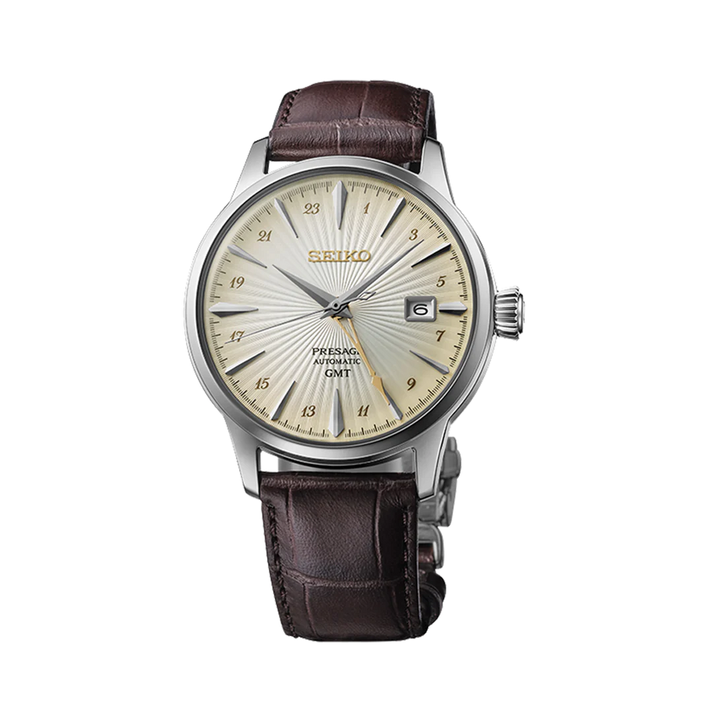 Seiko Presage ‘Acacia’ Cocktail Time GMT - SSK041J1 - KRISHNA WATCH COMPANY